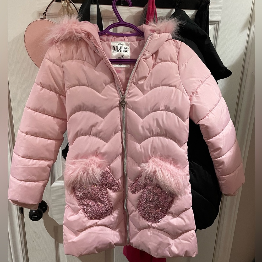 Girls Minnie Mouse Coat